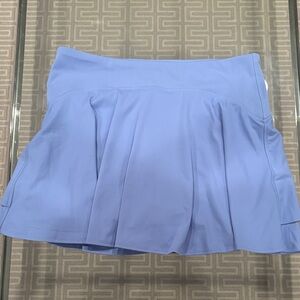 Light Blue Pleated Skort (tennis skirt)